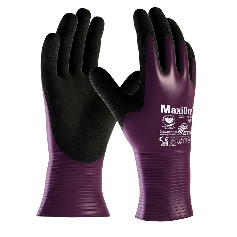 1 Paar Schutzhandschuhe MaxiDry® (56-426) 2373 ATG Gr. 8