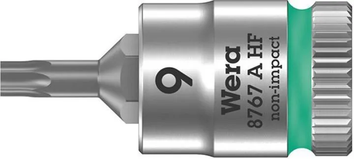 Wera Schraubendrehereinsatz mit Haltefunktion 1/4 Zoll T9x28mm