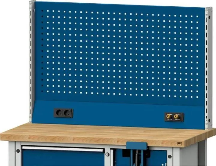 Anke Werkbänke Aufbau Lochplatte für Montagewerkbank Version C 1165x650mm