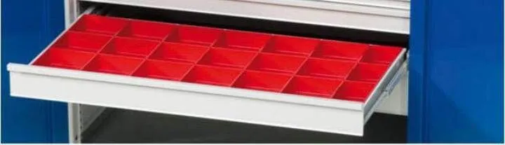 Anke Werkbänke Einteilungsmaterial für Schubladen 650x600mm mit Mittelwand