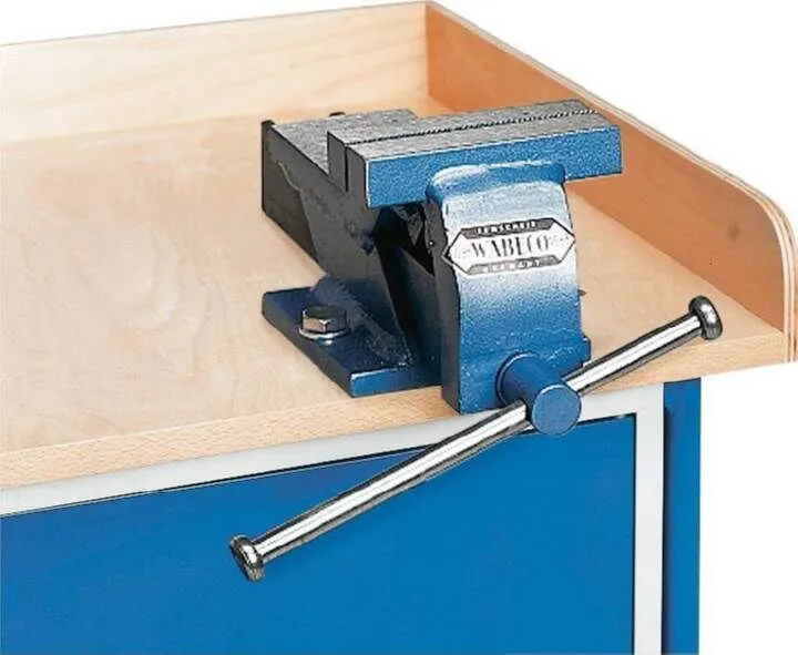 Fetra Schraubstock Backenbreite 125mm für Werkstattwagen