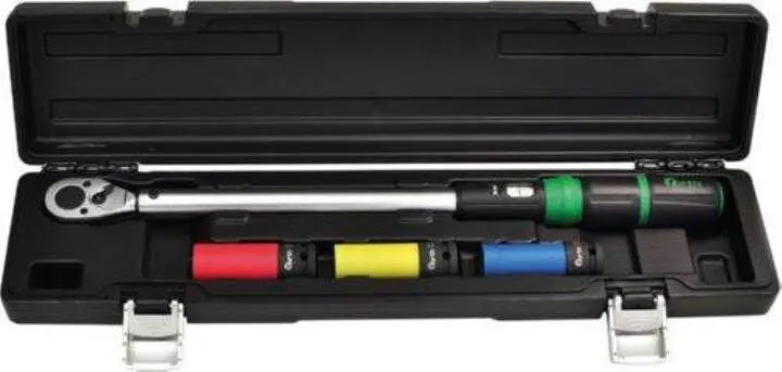 Fortis Drehmomentschlüssel Satz 40 bis 200 Nm 1/2 Zoll 4 Teile