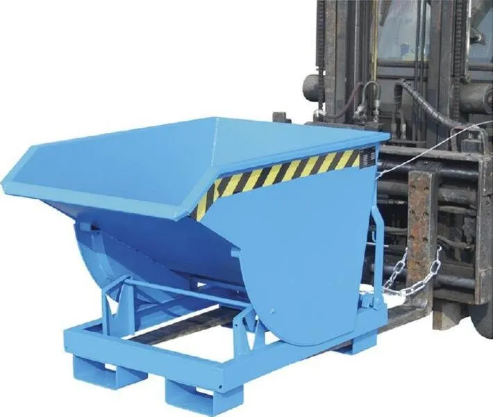 Bauer Kippbehälter mit Abrollsystem BKM 30 RAL 5012