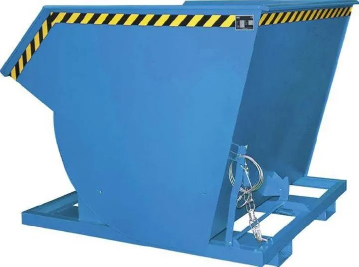 Bauer Kippbehälter mit Abrollsystem BKM 200 RAL 5012