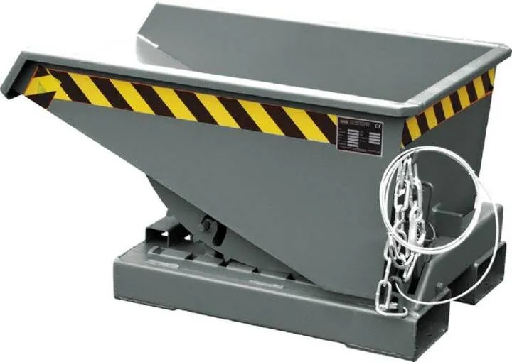 Bauer Kippbehälter EXPO 225 lackiert grau RAL 7005