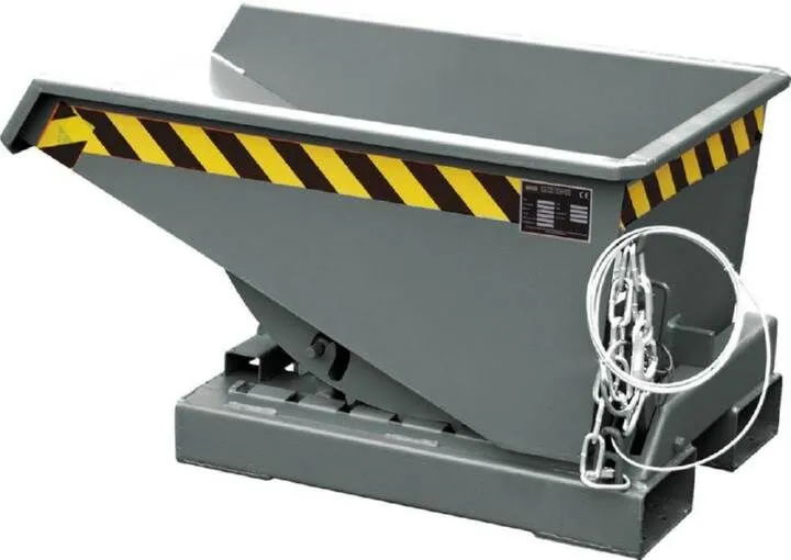 Bauer Kippbehälter EXPO 275 lackiert grau RAL 7005