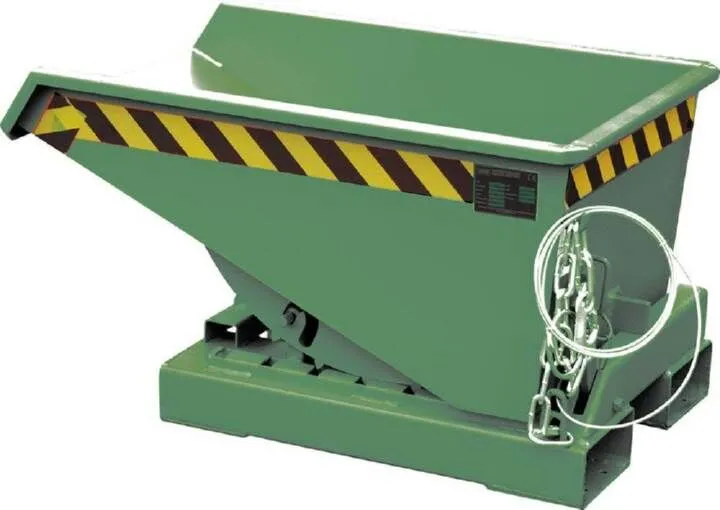 Bauer Kippbehälter EXPO 275 lackiert grün RAL 6011