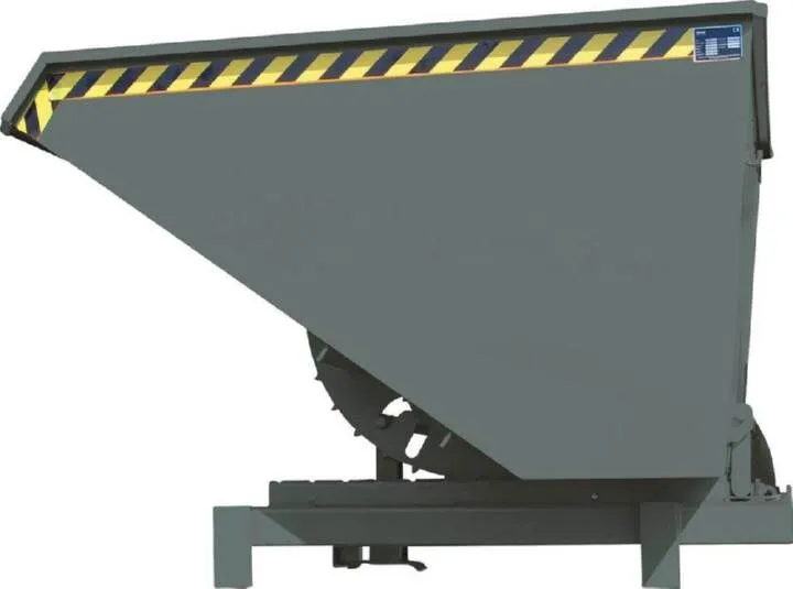 Bauer Schwerlastkipper SK 1200 lackiert grau RAL 7005