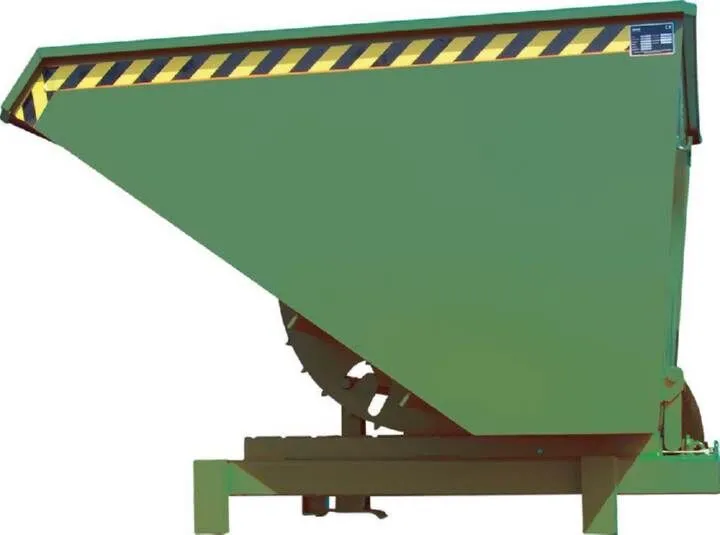 Bauer Schwerlastkipper SK 1200 lackiert grün RAL 6011