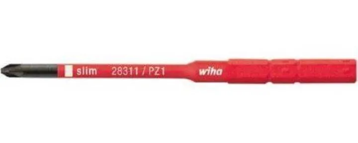 Wiha Wechselklinge slimBit VDEPZ Kreuzschlitz PZ 1 x 75 mm